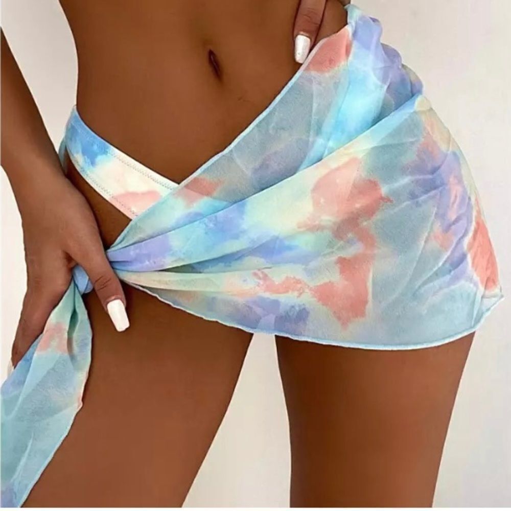 Host Pick 🌸❤️ NIP Tye Dye bikini coverup various sizes